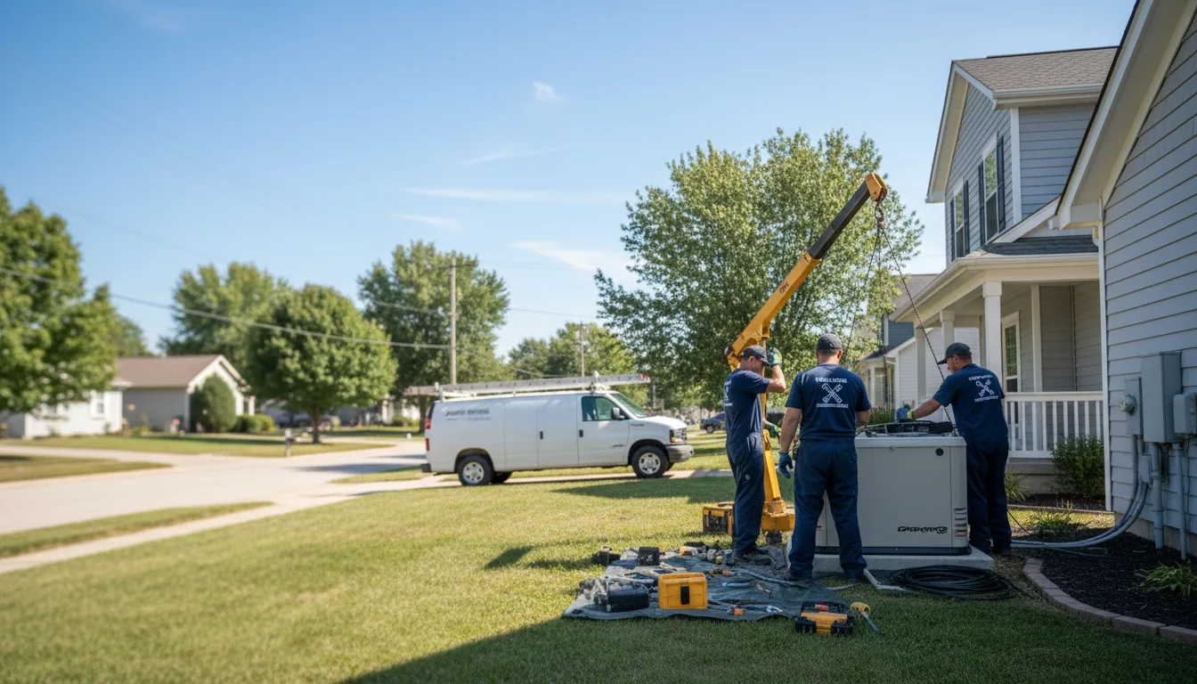 Generator Installation in New Douglas, IL near me